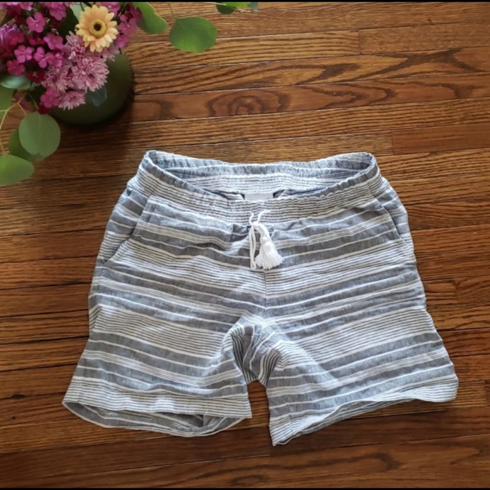 J.Jill 100% Linen shorts